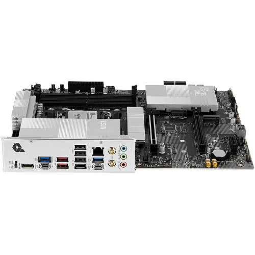 Материнская плата MSI Pro X870E-S Evo WiFi Socket-AM5 AMD X870E 4xDDR5, 4xSATA3, RAID, 3xM.2, 2xPCI-E16x, 4xUSB3.2, 2xUSB3.2 Type C, HDMI, WiFi, 5Glan, ATX Ret