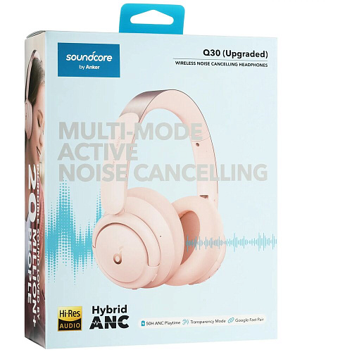 Bluetooth гарнитура Anker Soundcore Q30 Pink