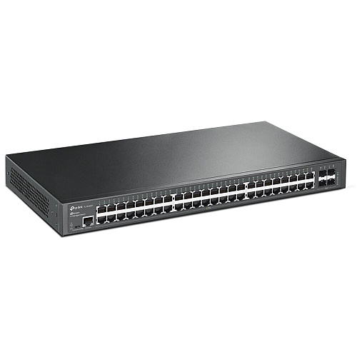 Коммутатор TP-LINK TL-SG3452 JetStream 2‑го уровня 48xGbLAN 4xSFP