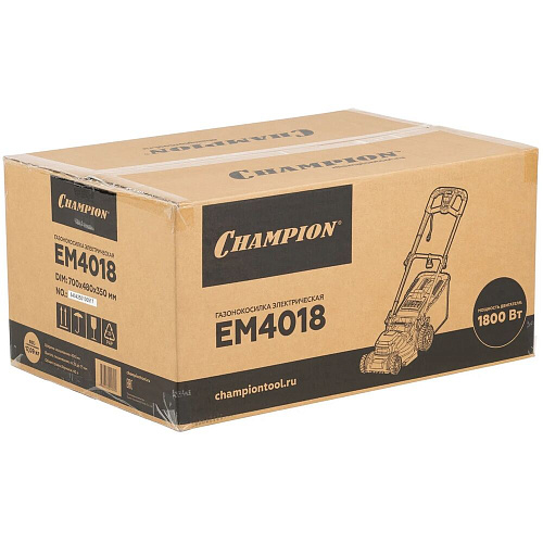 Электрическая газонокосилка Champion EM4018