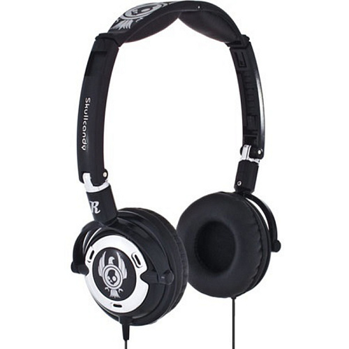 Наушники Skullcandy Lowrider Black/Chrome с микрофоном