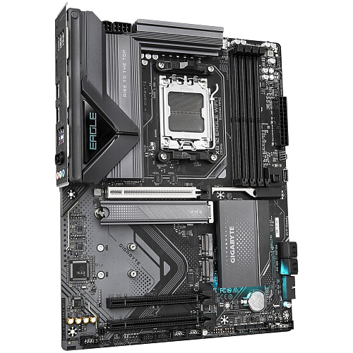 Материнская плата Gigabyte X870 Eagle WiFi7 Socket-AM5 AMD X870 4xDDR5, 4xSATA3, RAID, 3xM.2, 3xPCI-E16x, 4xUSB3.2, 2xUSB3.2 Type C, DP, HDMI, 2.5Glan, WiFi, AT… УЦЕНКА