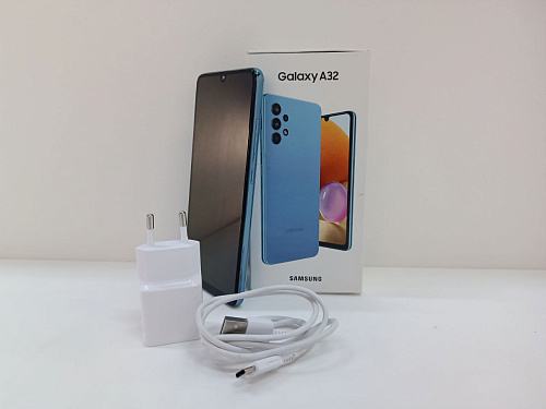 Смартфон Samsung Galaxy A32 SM-A325 4/128GB Blue (EAC) УЦЕНКА