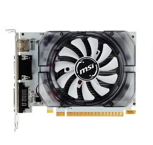 Видеокарта MSI GeForce GT 730 2048Mb, N730-2GD3V3 DVI, HDMI, VGA Ret УЦЕНКА