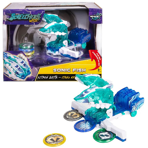 Дикие Скричеры. Игровой набор Соник Фиш S3 40672