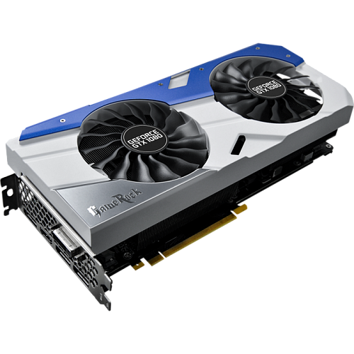 Видеокарта Palit GeForce GTX 1080 8192Mb (PA-GTX1080 GameRock 8G) DVI-D, HDMI, 3xDP Ret УЦЕНКА