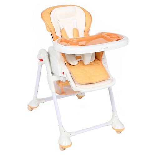 Стульчик для кормления Capella S-208 (оранжевый)