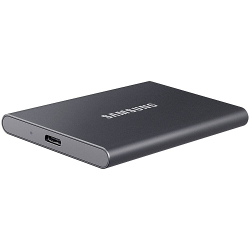Внешний SSD-накопитель 500Gb Samsung T7 MU-PC500T/WW (SSD) USB 3.2 Type C Серый УЦЕНКА