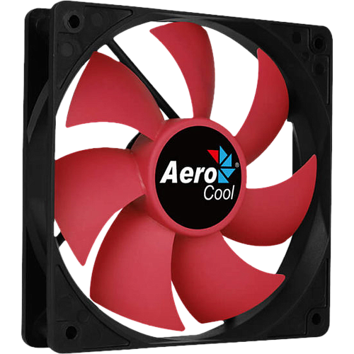 Вентилятор 120x120 AeroCool Force 12 PWM Red Ret