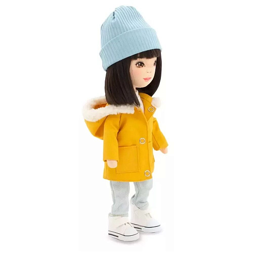 Кукла ORANGE TOYS Sweet Sisters Lilu в парке горчичного цвета, Европейская зима 32 см