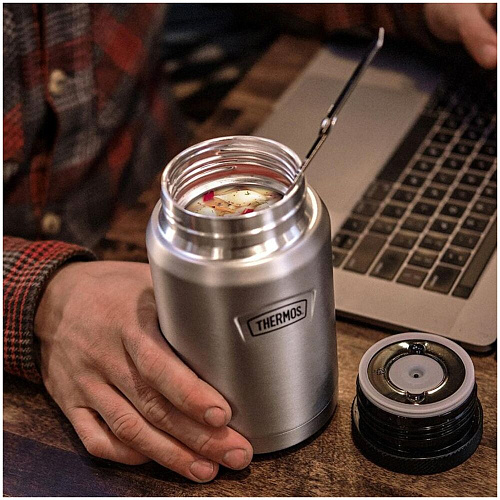 THERMOS Термос для еды IS-301 MS, стальной, 0,71 л.