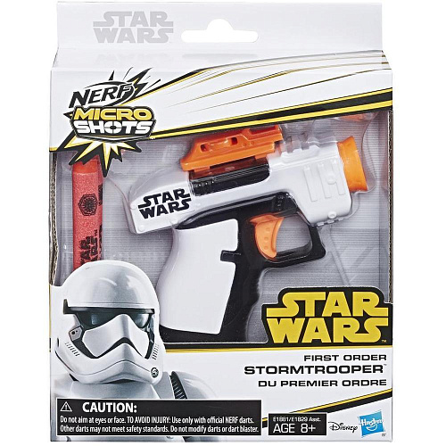 Бластер Hasbro Nerf Star Wars Микрошот E1829 Stormtrooper