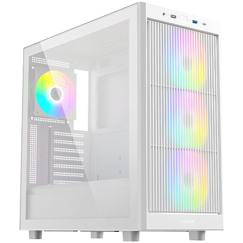 Корпус ATX Miditower ID-Cooling Ware 510 ARGB Wh White
