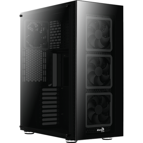 Корпус ATX Fulltower AeroCool Tor Pro Tempered Glass Black Black