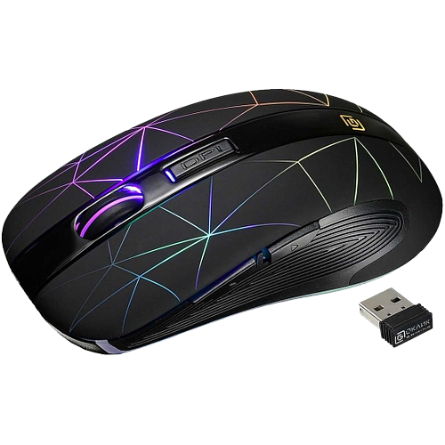 Мышь беспроводная Oklick 976GW Black Wireless