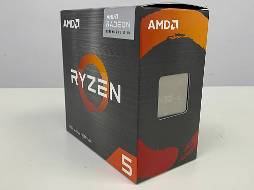 Процессор AMD Ryzen 5 5600G, 3.9ГГц, (Turbo 4.4ГГц), 6-ядерный, L3 16МБ, Сокет AM4, BOX УЦЕНКА