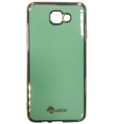Чехол для Samsung Galaxy J5 Prime SM-G570F/DS SkinBox, Силиконовая накладка, мятный 