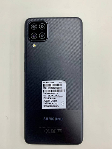 Смартфон Samsung Galaxy A12 Nacho SM-A127 4/128GB черный УЦЕНКА