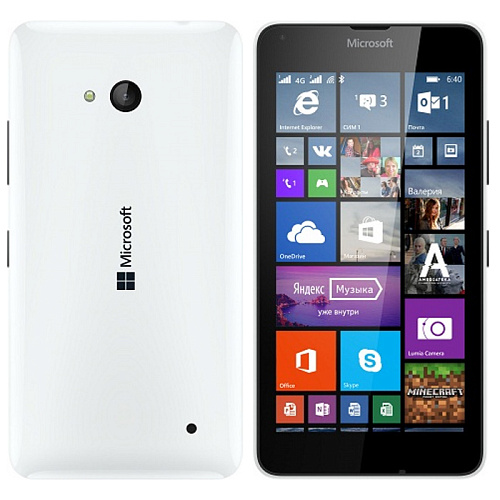 Смартфон Microsoft Lumia 640 Dual Sim White