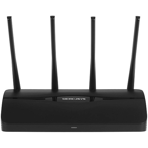 Беспроводной маршрутизатор Mercusys MR27BE, Wi-Fi 7 802.11be 3568Мбит/с, 2.4+5ГГц, 3xGLAN, 1xGWAN чёрный
