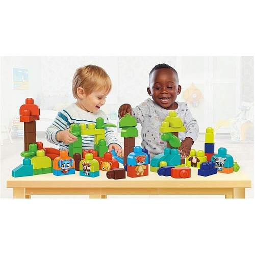 Mattel Mega Bloks ЭКО игровой набор Лесные Друзья GMB63