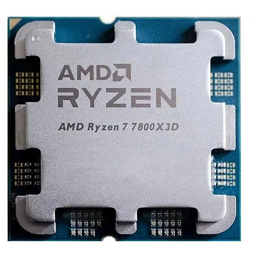 Процессор AMD Ryzen 7 7800X3D, 4.2ГГц, (Turbo 5.0ГГц), 8-ядерный, L3 96МБ, Сокет AM5, OEM