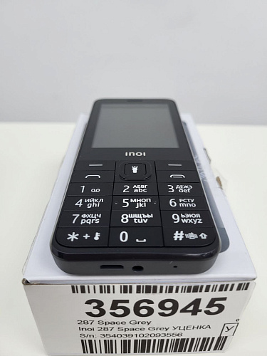 Мобильный телефон Inoi 287 Space Grey УЦЕНКА