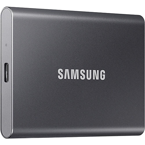 Внешний SSD-накопитель 1Tb Samsung T7 MU-PC1T0T/WW (SSD) USB 3.2 Type C Серый УЦЕНКА