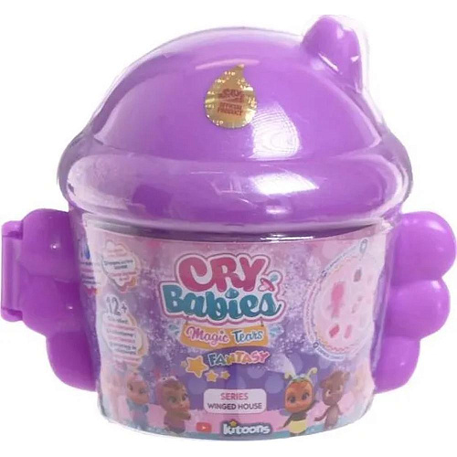 Кукла IMC Toys Crybabies Magic Tears (серия Fantasy Winged House) фиолетовый