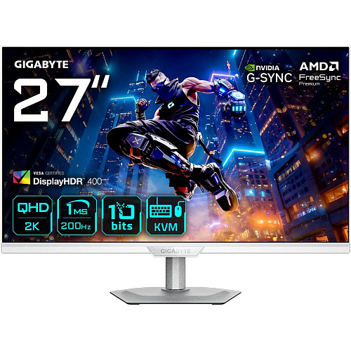 Монитор 27" Gigabyte M27Q2 ICE IPS 2560x1440 1ms HDMI, DisplayPort, USB Type-C