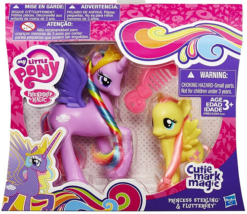 Hasbro My Little Pony Принцессы Принцесса Стерлинг + Флаттершайн