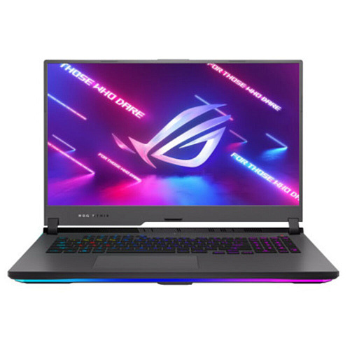 Ноутбук ASUS ROG Strix G17 G713RM-KH097 AMD Ryzen 7 6800H/16Gb/1Tb SSD/NV RTX3060 6Gb/17.3" FullHD/DOS Eclipse Gray