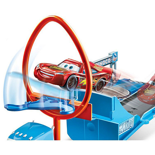 Mattel Cars DHF52 Тачки Трек-трансформер "Супер прыжок"
