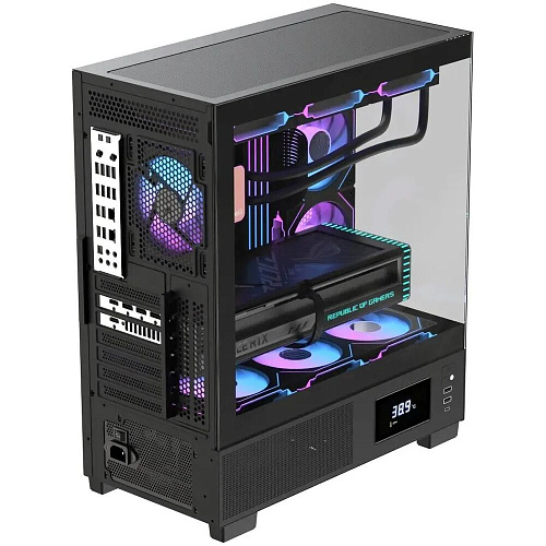 Корпус ATX Miditower Formula Crystal E1 Floe Black
