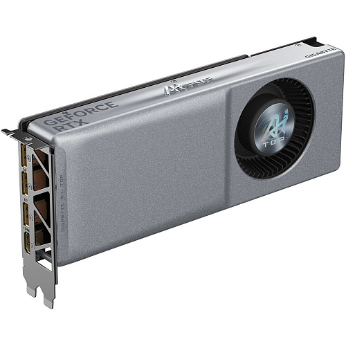 Видеокарта Gigabyte GeForce RTX 4070 Ti Super 16384Mb, AI TOP 16 Gb (GV-N407TSAI TOP-16GD) 1xHDMI, 3xDP, Ret