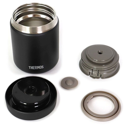 THERMOS Термос для еды JBR-501 BK, черный, 0,5 л.