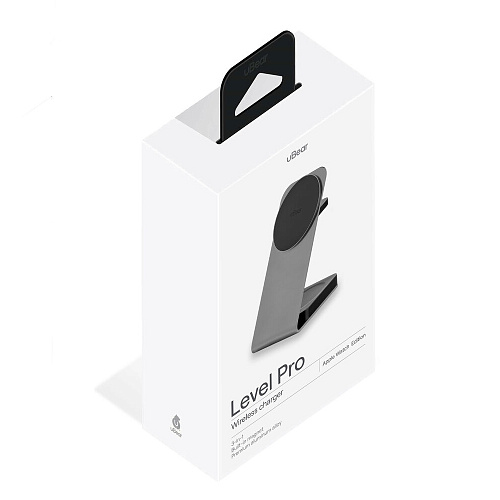 Беспроводная зарядная панель 3 в 1 Для IPhone, Apple Watch, Airpods uBear Level Pro 25W Grey УЦЕНКА