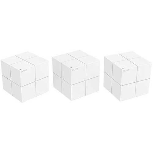 Беспроводной маршрутизатор Tenda Wi-Fi Mesh Nova MW6-3 1200Мбит/с 2.4 и 5ГГц (3 pack)