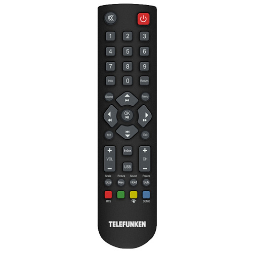 Телевизор 28" Telefunken TF-LED28S18 (HD 1366x768, USB, HDMI) белый