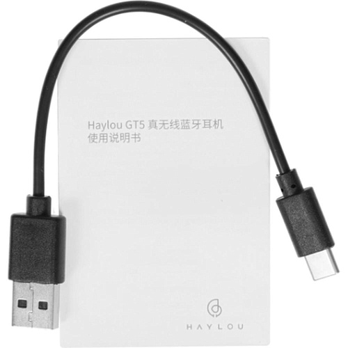 Bluetooth гарнитура Haylou GT5 Black