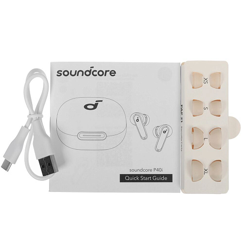 Bluetooth гарнитура Anker Soundcore P40i White