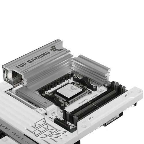Материнская плата ASUS TUF Gaming B850-Plus WiFi B850 Socket AM5 4xDDR5, 4xSATA3, RAID, 3xM.2, 2xPCI-E16x, 7xUSB3.2, 1xUSB3.2 Type C, DP, HDMI, WiFi, 2.5Glan, ATX