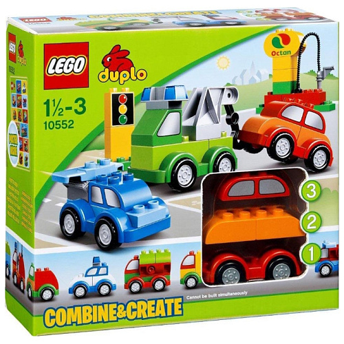 LEGO DUPLO Машинки-трансформеры