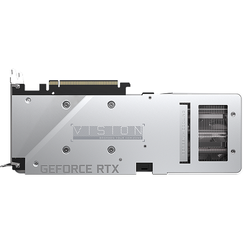 Видеокарта Gigabyte GeForce RTX 3060 12288Mb, Vision OC 12G (GV-N3060VISION OC-12GD) 2xHDMI, 2xDP, Ret