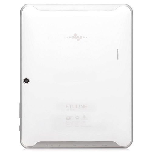 Планшет Etuline ETL-T850 8"(1024x768 IPS)/Amlogic AML8726-MX(1.5Ghz)/1024Mb/16Gb//Int:MALI 400/Cam/BT/WiFi/16WHr/war 1y/0.42kg/silver/Android 4.1