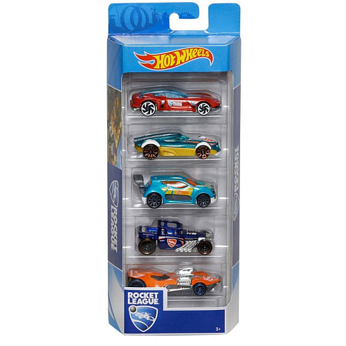 Mattel Hot Wheels 1806/FYL23 Подарочный набор из 5 машинок (Roket League)