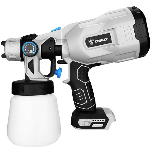 Аккумуляторный краскопульт Deko SG20DK Max, 20В, 800 мл 083-1134 УЦЕНКА
