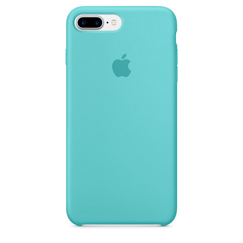 Чехол для Apple iPhone 7 Plus Silicone Case Sea Blue  