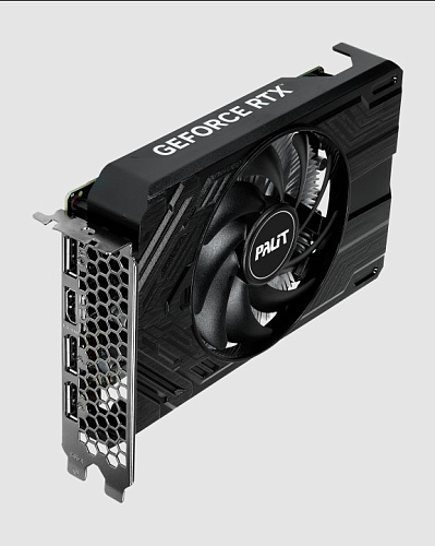 Видеокарта Palit GeForce RTX 4060 8192Mb, StormX 8G (NE64060019P1-1070F) 1xHDMI, 3xDP, Ret