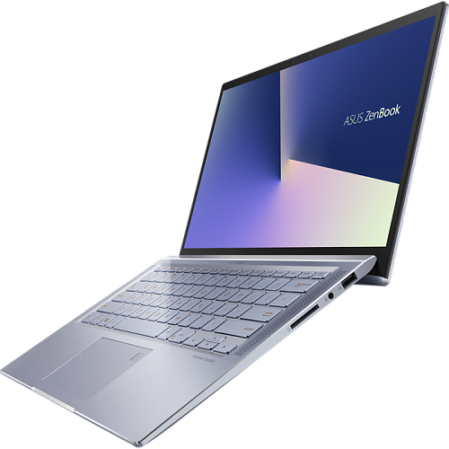 Ультрабук ASUS Zenbook 14 UX431FA-AM020T Core i3 8145U/4Gb/256Gb SSD/14.0" FullHD/Sleeve/Win10 Blue